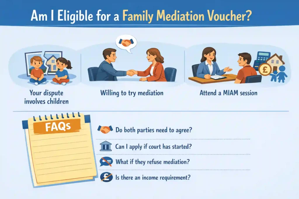 Am I Eligible for a Family Mediation Voucher Eastleigh?