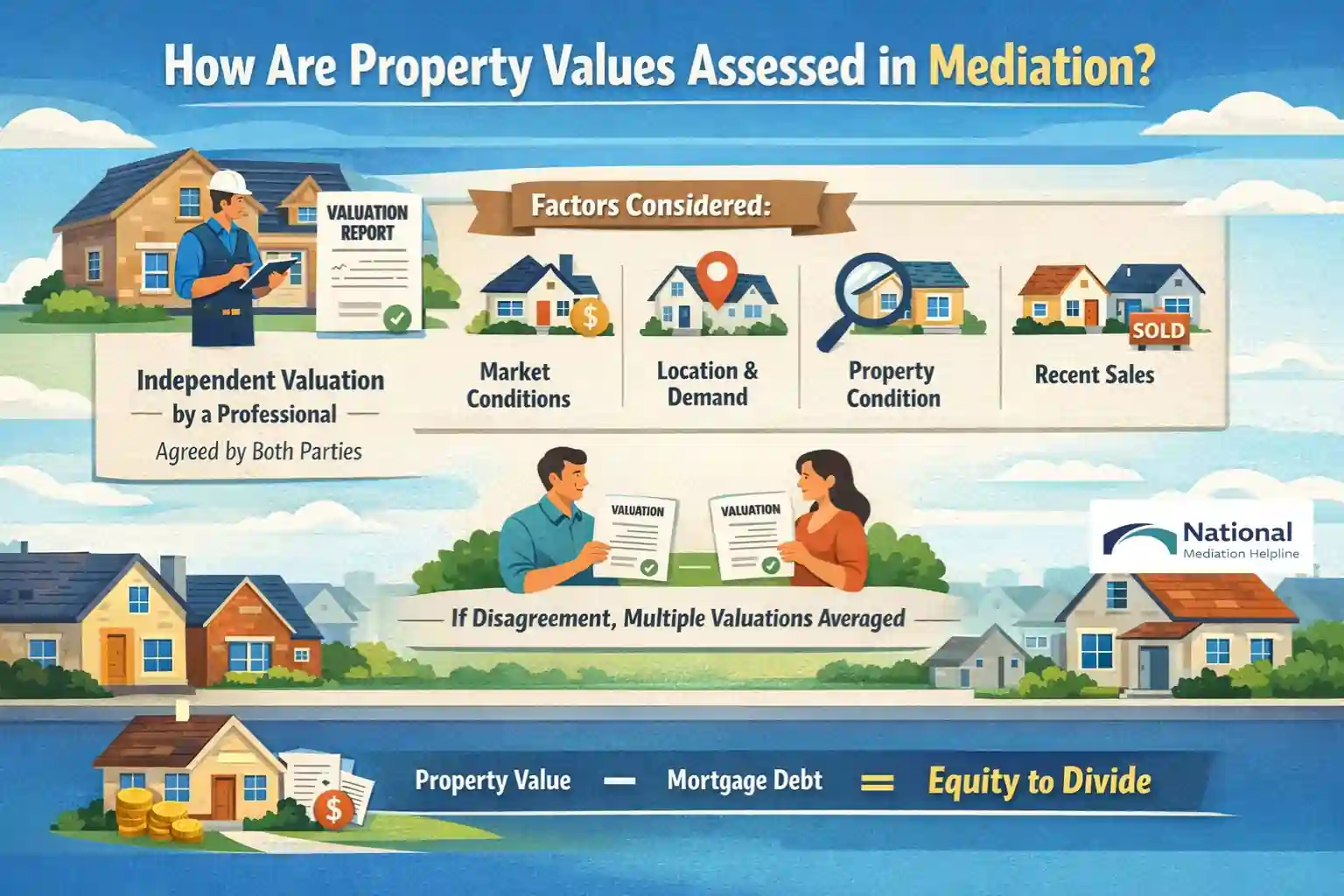 How Are Property Values Assessed in Mediation Eastleigh?