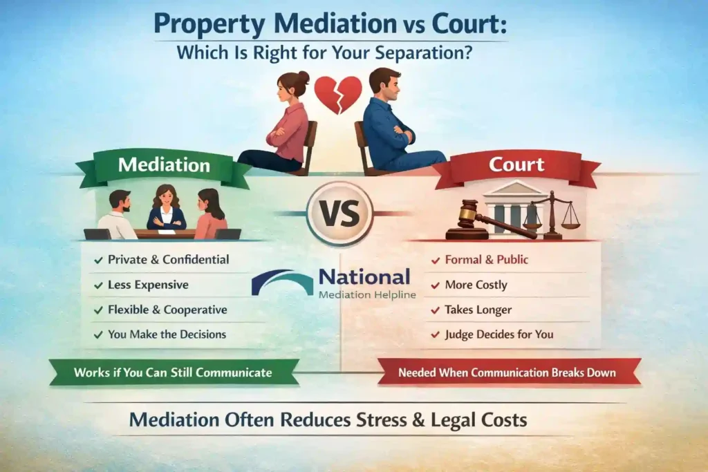 Property Mediation vs Court: Which Is Right for Your Separation Eastleigh?